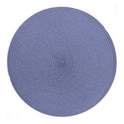 Lugar Americano 37,5cm Redondo Azul Escuro